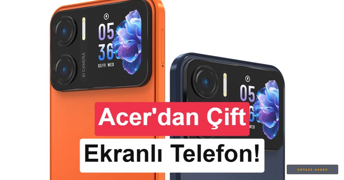 Acer'dan Beklenmedik Dönüş: Çift Ekranlı Sospiro A15 Sahneye Çıktı