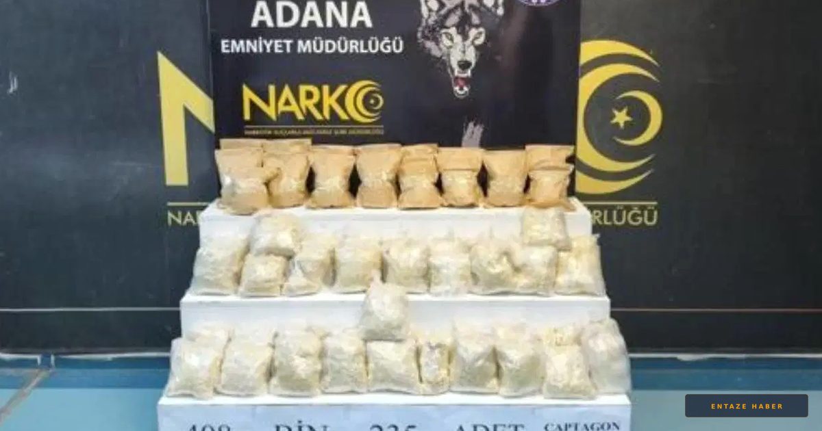 Adana'da Büyük Narkotik Operasyonu: TIR'dan Çıkanlar Şaşkına Çevirdi