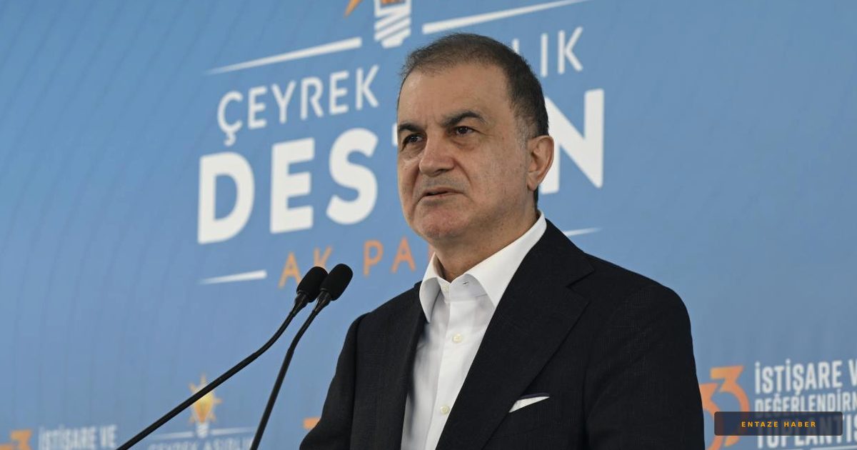 Ömer Çelik'ten Tarihi Çağrı: Terörsüz Türkiye İçin Yeni Dönem Başlıyor