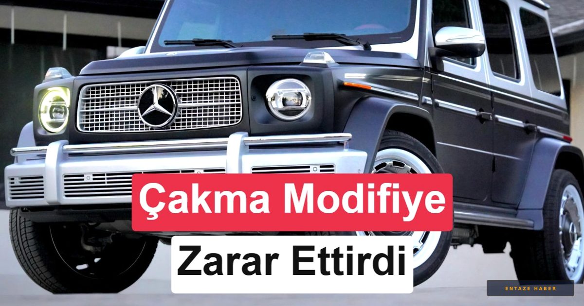 Lüks Mercedes'ini 'Çakma' Parçalarla Donattı: 62 Bin Doları Bir Anda Buharlaştı