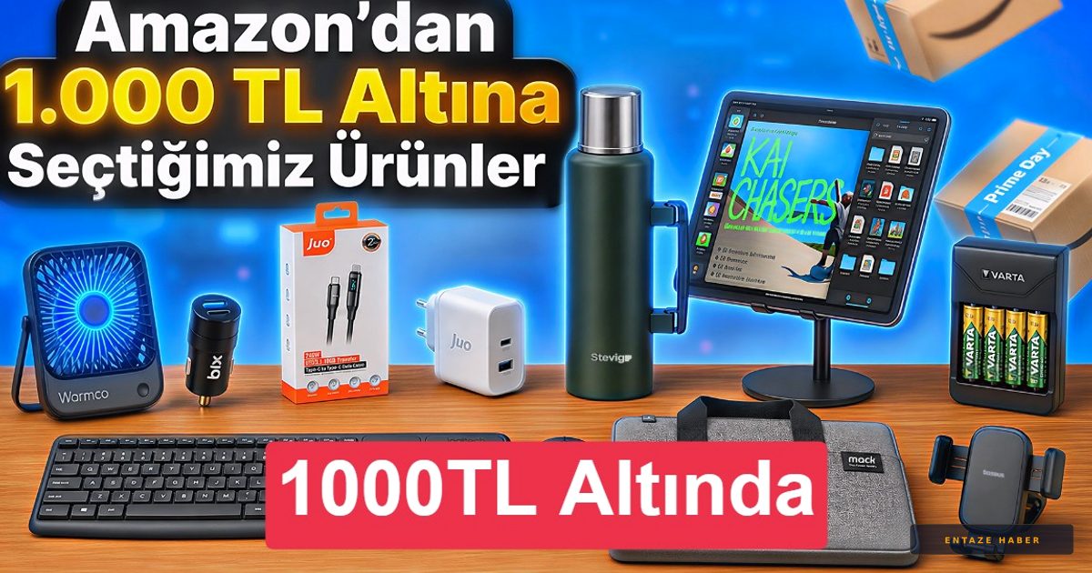 Amazon Prime Day Fırsatları: 1000 TL Altındaki En İyi Teknoloji Ürünleri