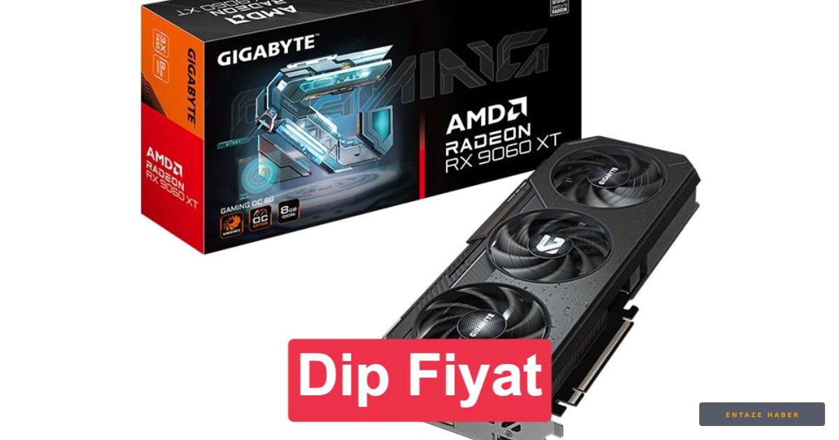Oyuncuların Gözü Bu İndirimde: AMD Radeon RX 9060 XT Fiyatı Dip Noktayı Gördü!