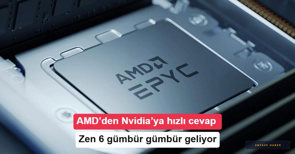 AMD'den Dev Meydan Okuma: Zen 6 Mimarili EPYC Venice, Nvidia Vera'yı Geride Bırakıyor