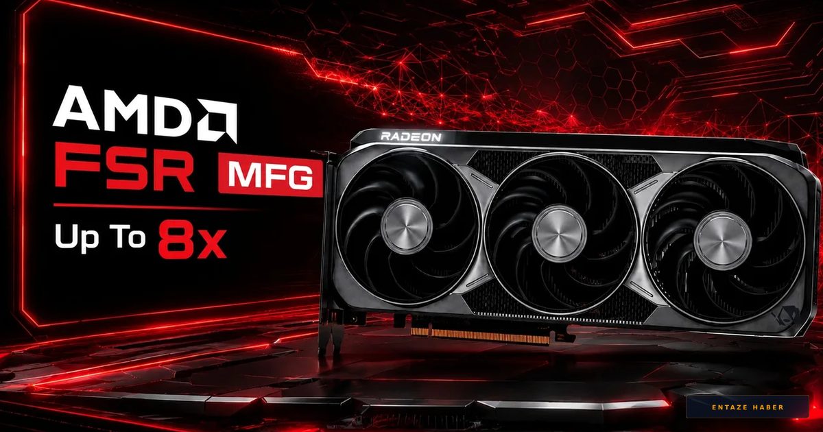 AMD'den Oyun Dünyasında Devrim: 8x Kare Oluşturma Teknolojisi Yolda!