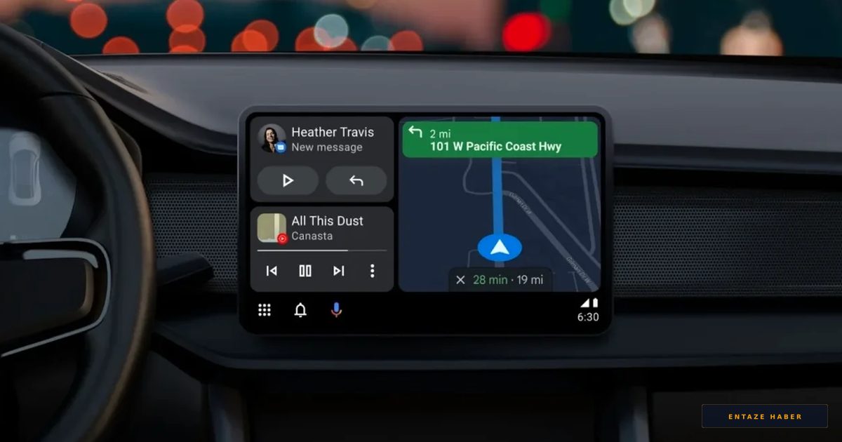 Android Auto Sürücüleri Heyecanlandıran Değişim: Medya Arayüzü Baştan Aşağı Yenileniyor