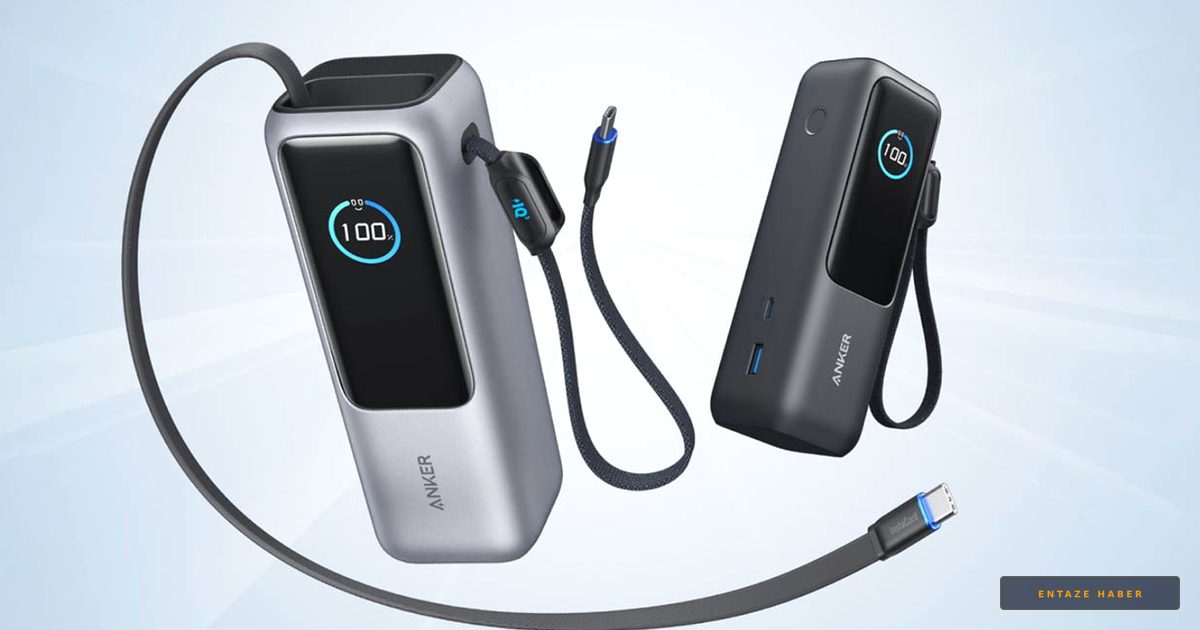 Anker'den Devrim Niteliğinde Güç: 165W Hızlı Şarj ve 25.000 mAh Kapasite Türkiye'de
