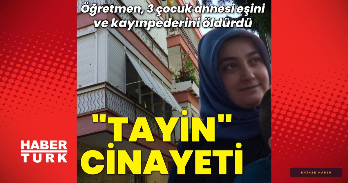 Antalya'da Kan Donduran Cinayet: Öğretmen Eşini ve Kayınpederini Katletti