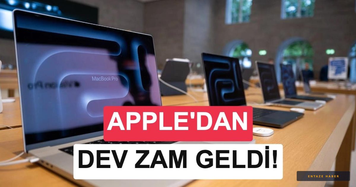 Apple Türkiye'den Şok Zam: Mac ve iPad Fiyatları Yeniden Belirlendi