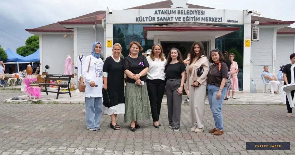 Atakum'da Kadın Emeği Sanata Dönüştü: Marifetli Eller Görücüye Çıktı