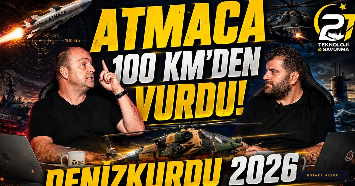 Denizkurdu 2026'da Gövde Gösterisi: ATMACA 100 Kilometreden Tam İsabet!