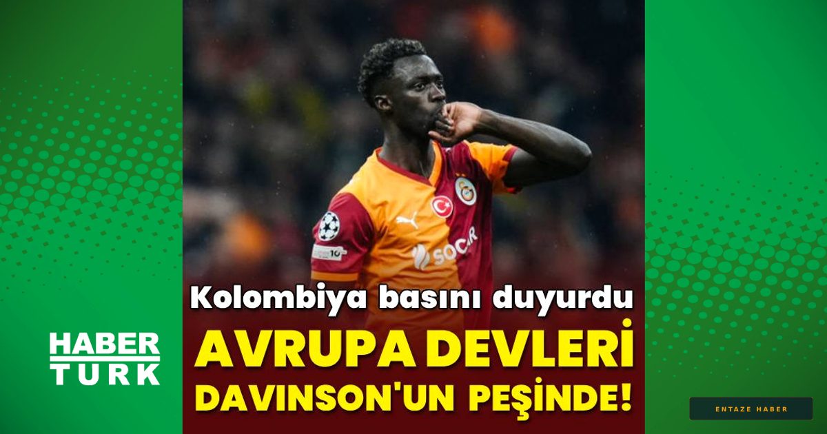 Galatasaray'da Davinson Sanchez Krizi: Avrupa Devleri Kapıda!