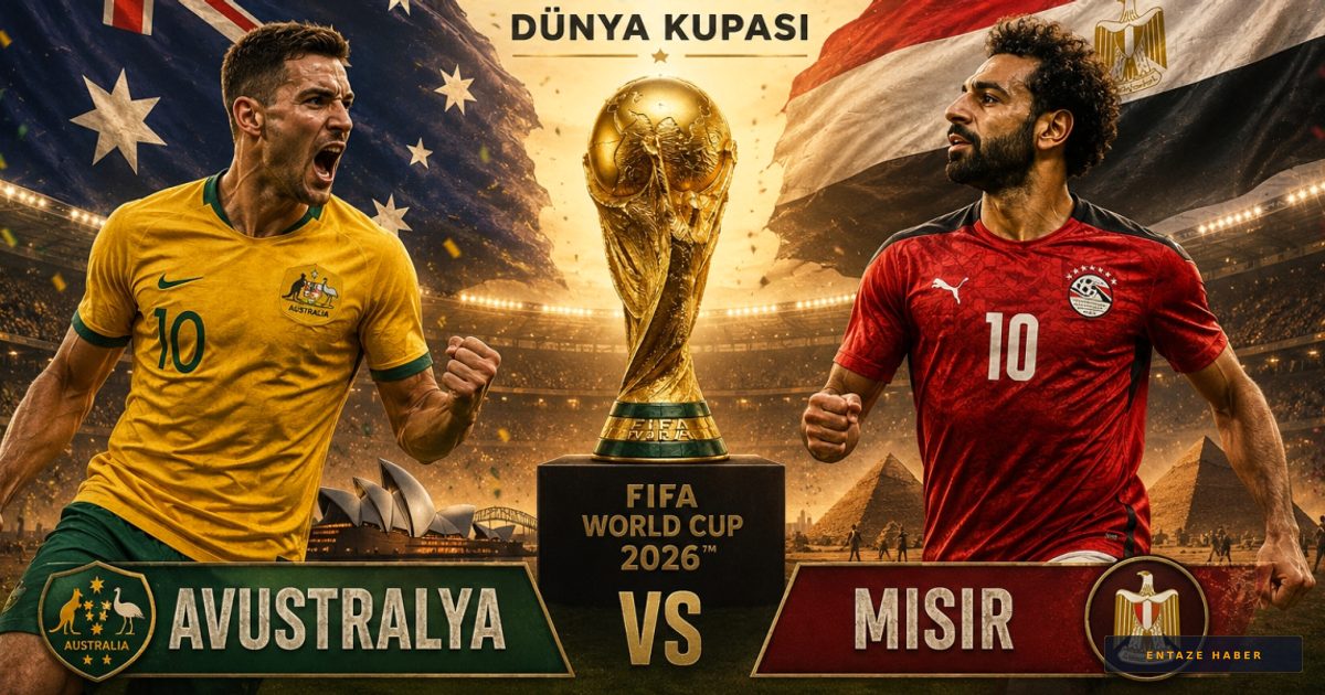 2026 Dünya Kupası'nda Dev Randevu: Avustralya - Mısır Maçı İçin Geri Sayım Başladı