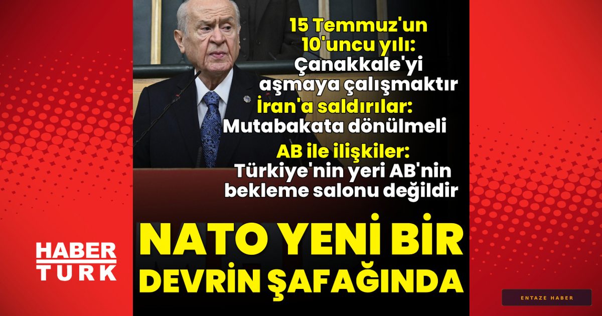 Devlet Bahçeli'den NATO ve Küresel Güvenlik Çıkışı: Yeni Bir Devrin Şafağındayız