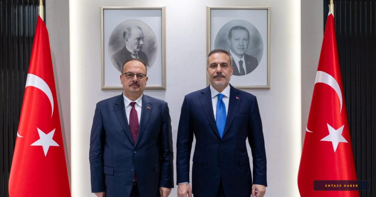 Dışişleri Bakanlığı’nda Kritik Temas: Bakan Fidan ve Vali Canbolat Bir Araya Geldi