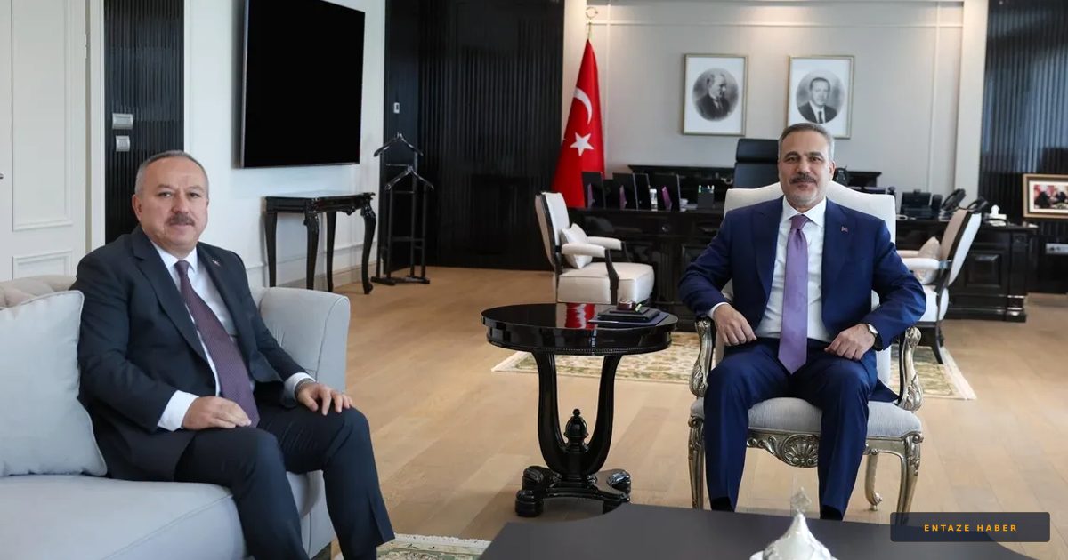 Dışişleri Bakanlığı'nda Kritik Zirve: Bakan Hakan Fidan'dan Emniyet Genel Müdürü'ne Kabul