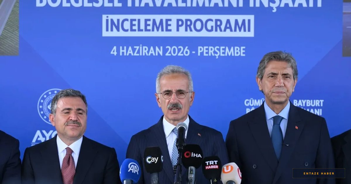 Ulaştırma Bakanı Uraloğlu'ndan Kritik Açıklama: Bayburt-Gümüşhane Havalimanı Yıl Sonuna Kalmayacak!