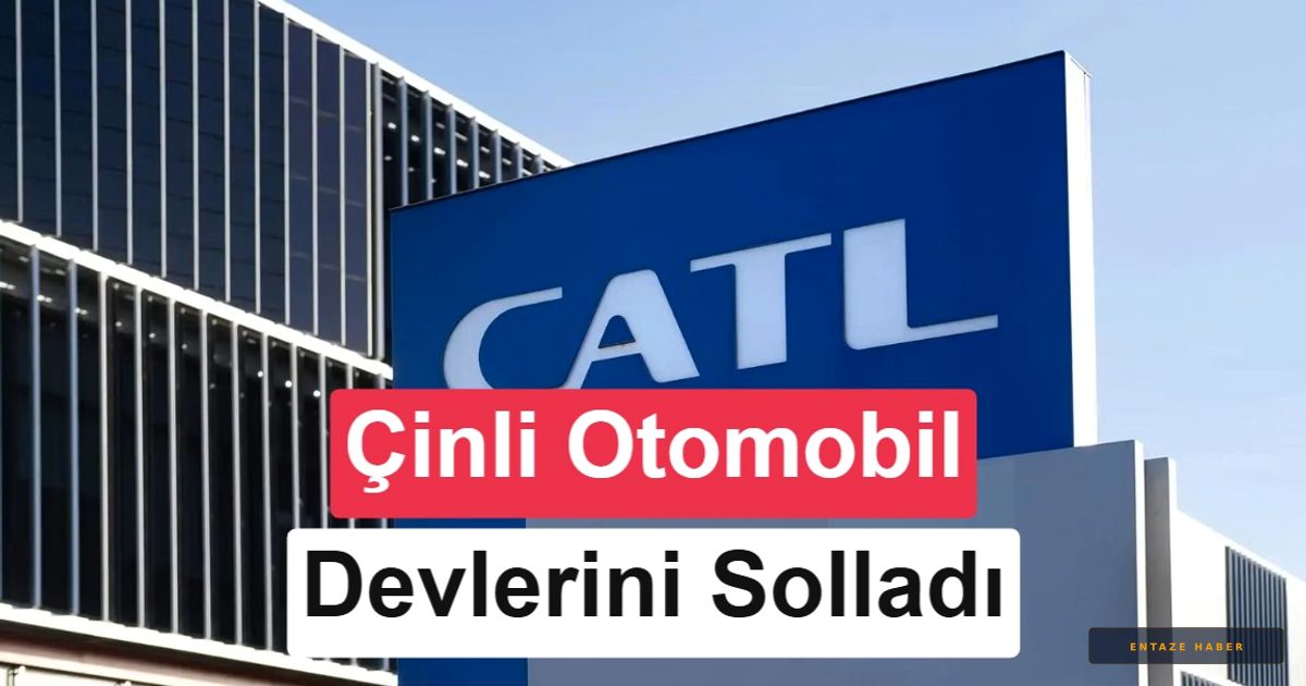Batarya Devinden Gövde Gösterisi: CATL, 7 Otomotiv Devini Tek Başına Geride Bıraktı