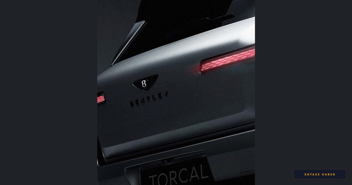 Bentley'den Devrim: İlk Elektrikli SUV Modeli Torcal Yollara Çıkıyor
