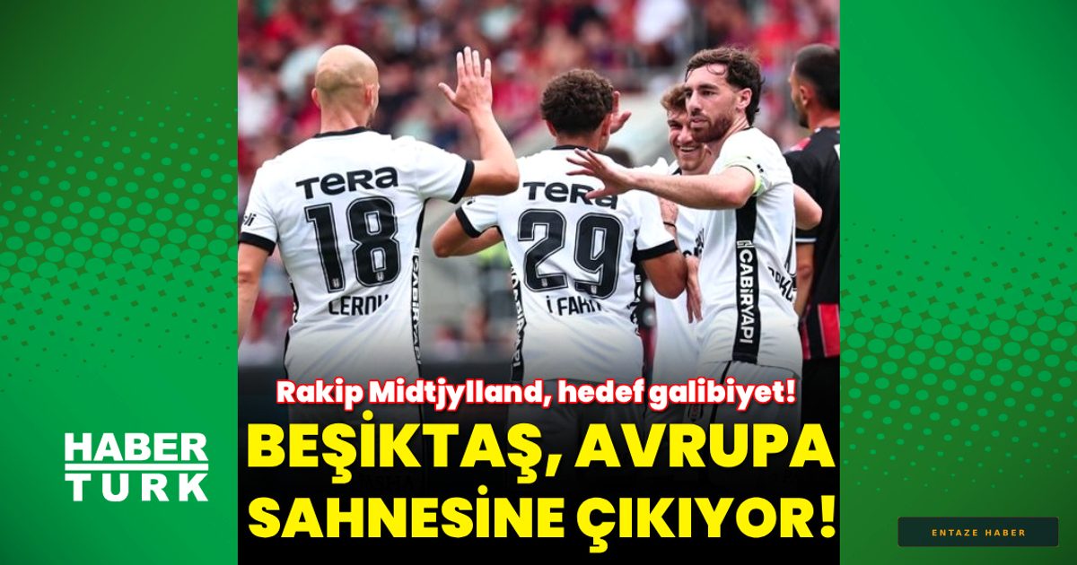 Beşiktaş'ta Yeni Dönem Başlıyor: Midtjylland Sınavı Dolmabahçe'de