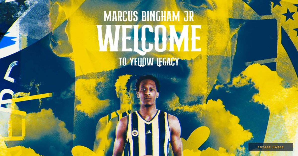 Fenerbahçe’de Pota Altına Dev Takviye: Marcus Bingham Jr. İmzayı Attı