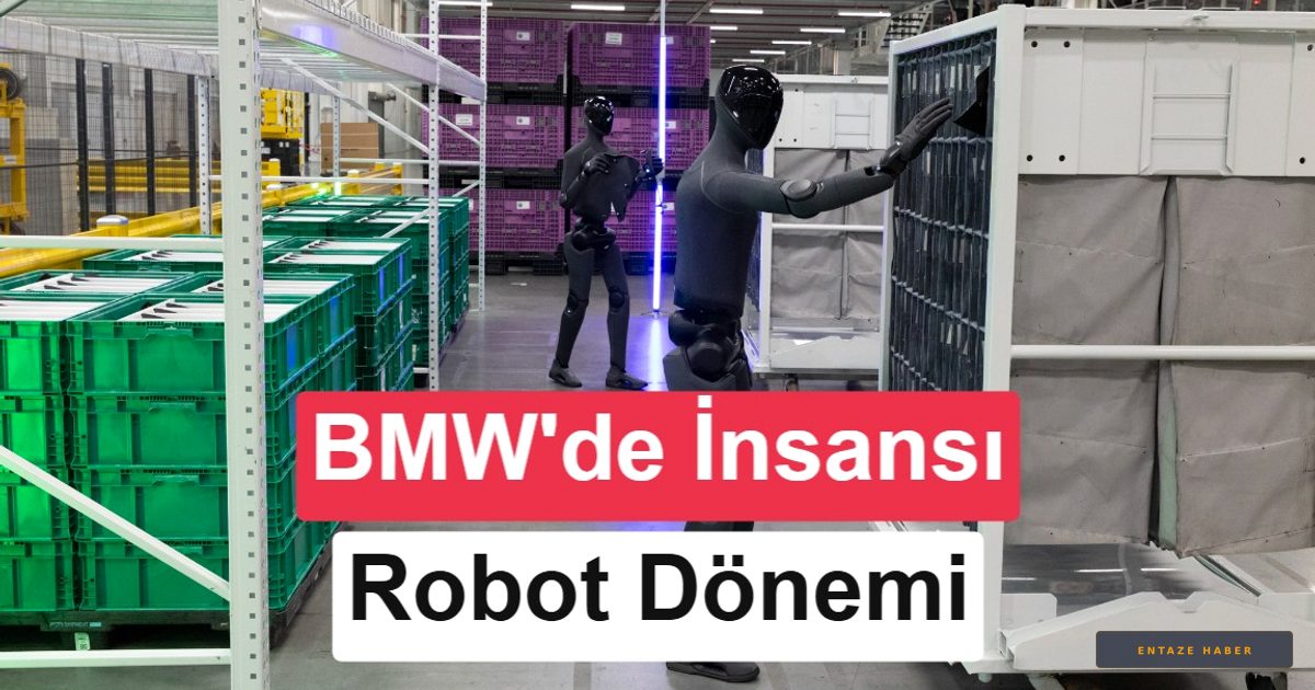 BMW Fabrikalarında Devrim: Figure 03 İnsansı Robotlar Üretim Hattına İndi