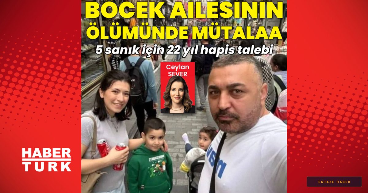 Böcek Ailesi Faciasında Karar Anı: Mütalaa Şok Etkisi Yarattı