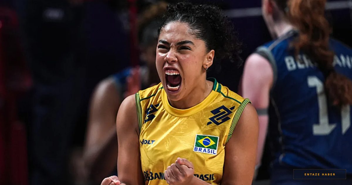 Brezilya Voleybolun Zirvesine Göz Kırptı: İtalya'yı Devirip Finali Kaptılar