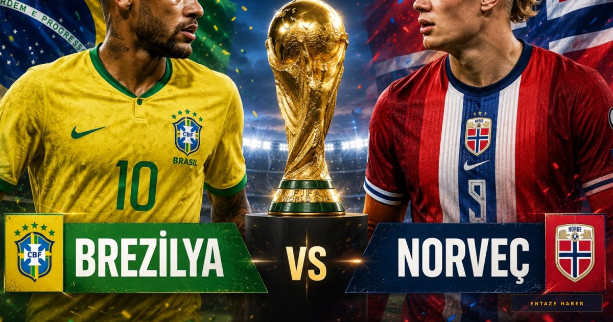 Brezilya - Norveç Dev Kapışması: 2026 Dünya Kupası'nda Çeyrek Final Heyecanı Başlıyor