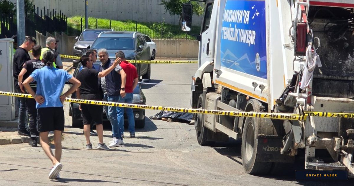 Mudanya'da Feci Kaza: Çöp Kamyonu 70 Yaşındaki Adamı Ezdi