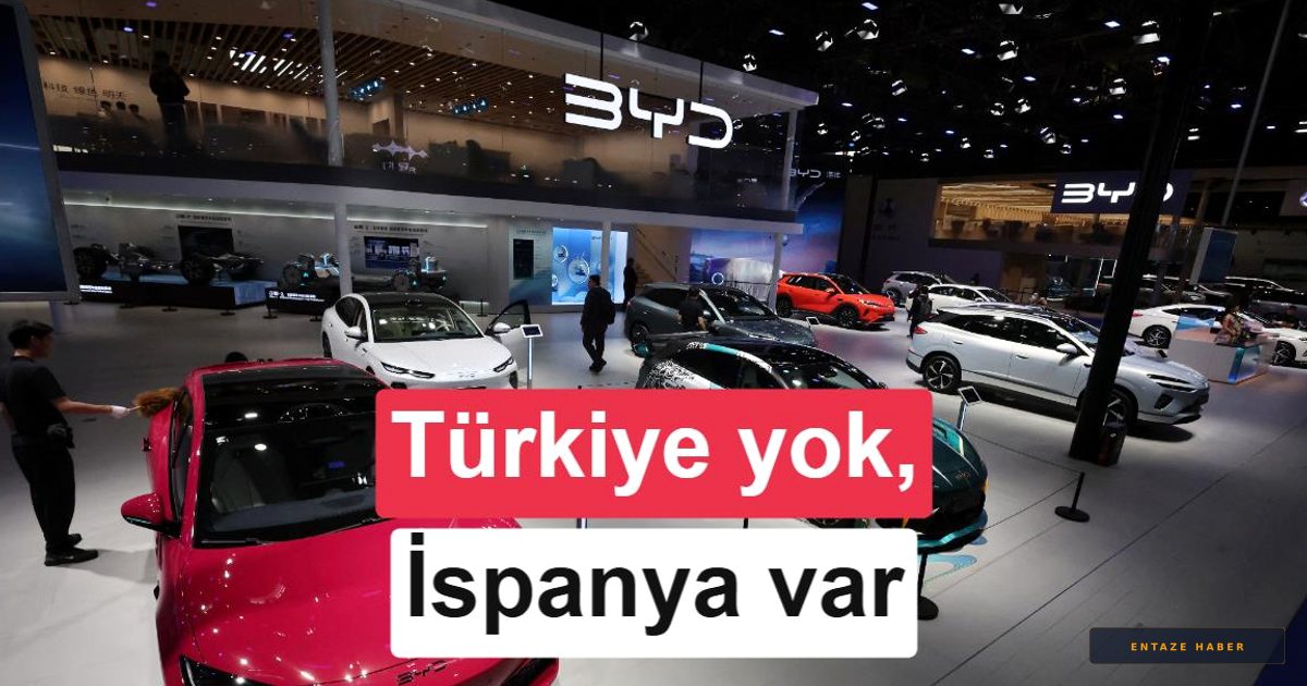 BYD’nin Avrupa Hamlesinde İspanya Sürprizi: Türkiye Yatırımı Belirsizliğini Koruyor