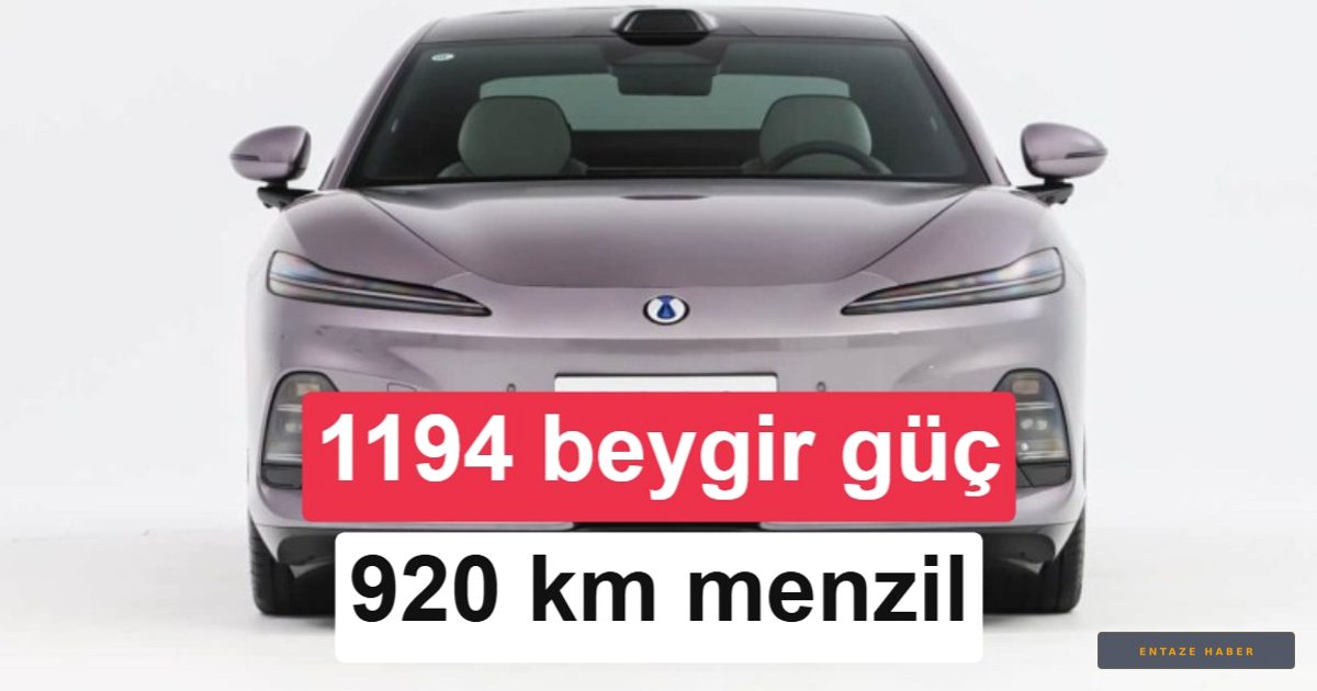 BYD'nin 1194 Beygirlik Yeni Canavarı Denza Z9S'in İç Mekanı Gün Yüzüne Çıktı