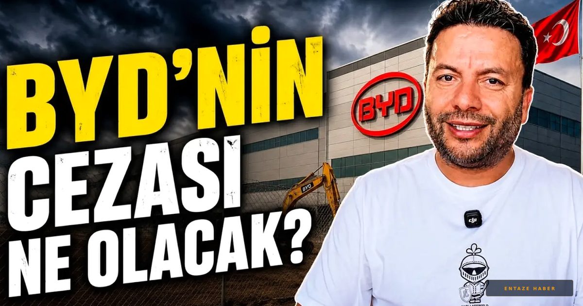 BYD'nin Manisa Yatırımında Şok Karar: 1 Milyar Dolarlık Proje Askıya Alındı!