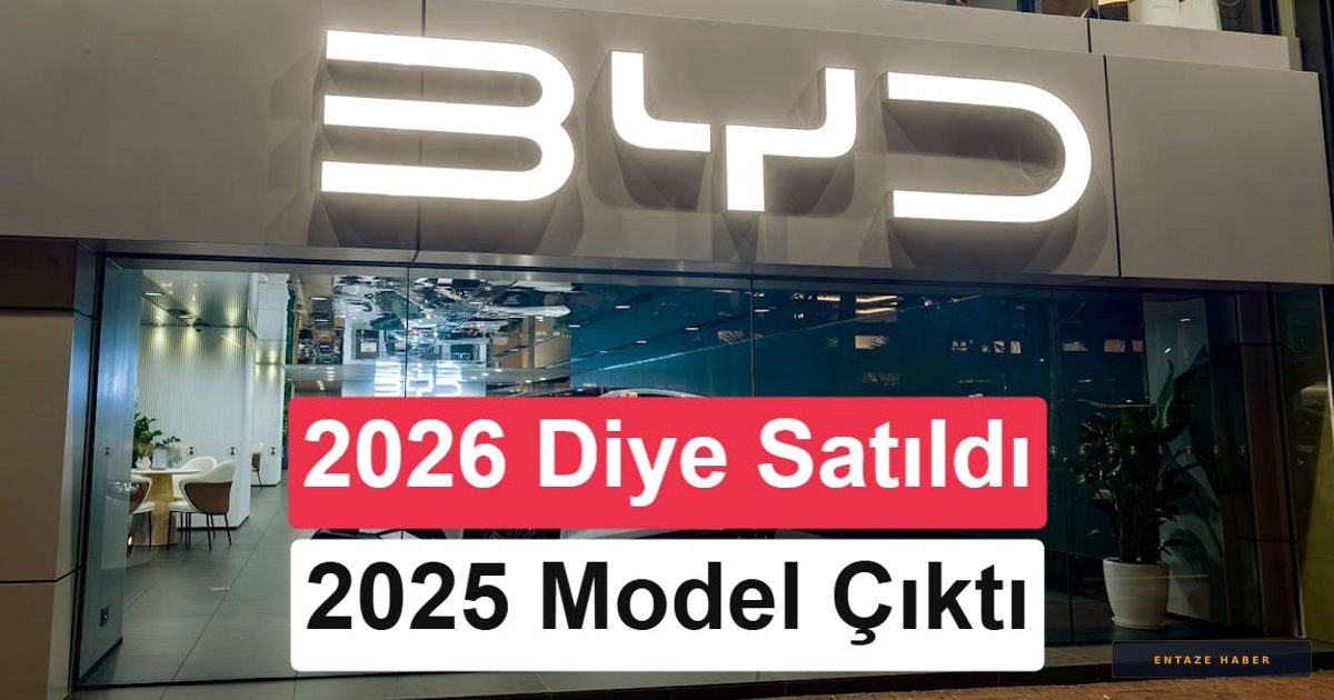 BYD'den Büyük Hata: 1.265 Araca Yanlış Model Yılı Etiketi!
