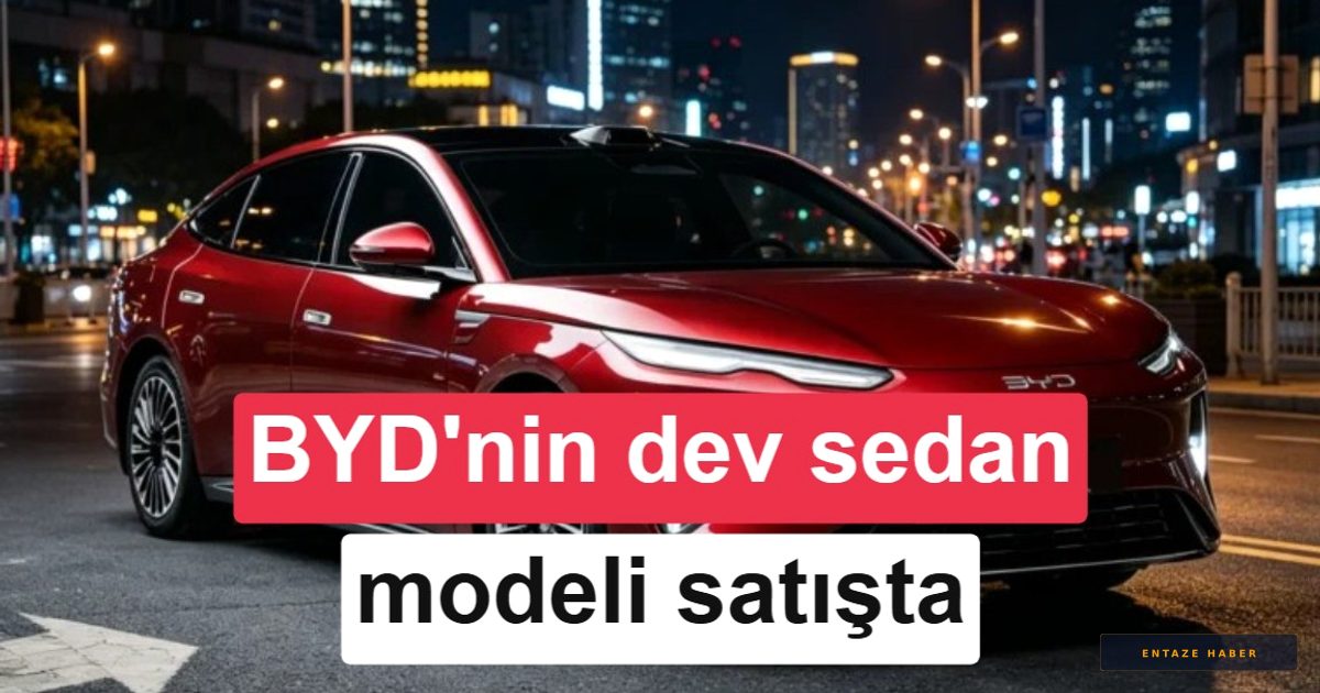BYD'den Devrim Niteliğinde Hamle: 1660 KM Menzilli Seal 08 Yollara Çıkıyor