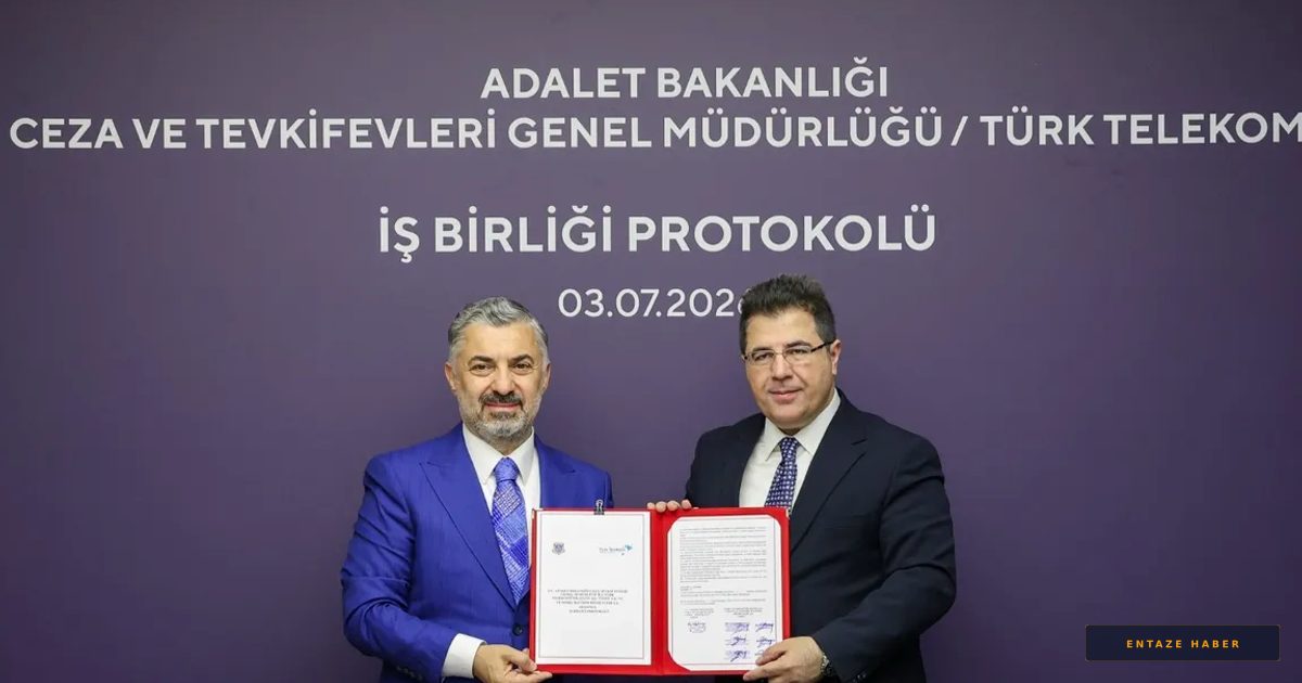 Ceza İnfaz Kurumlarında Dijital Devrim: Türk Telekom ve Adalet Bakanlığı'ndan Yeni İmza