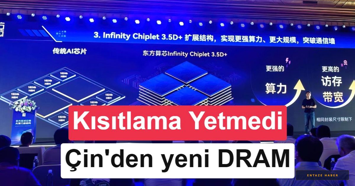Çin'den Teknoloji Dünyasını Sarsacak Hamle: 3.5D Chiplet ve 3D DRAM Devrimi