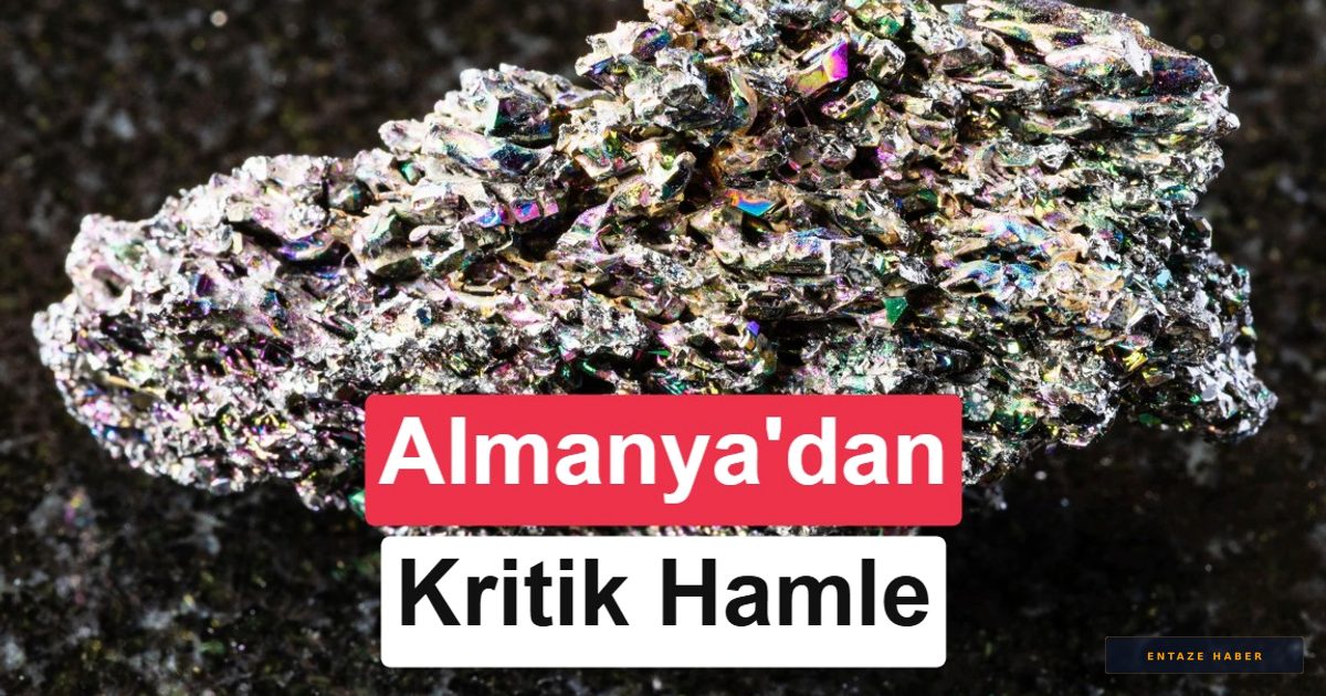 Almanya'dan Stratejik Atılım: Çin'in Hammadde Tekeline Karşı Dev Geri Dönüşüm Tesisi
