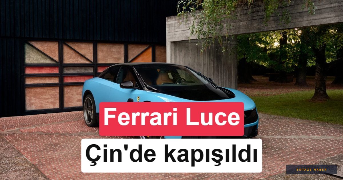 Eleştirilerin Odağındaki Ferrari Luce Çin'de Kapış Kapış Gitti: 88 Araç Anında Tükendi