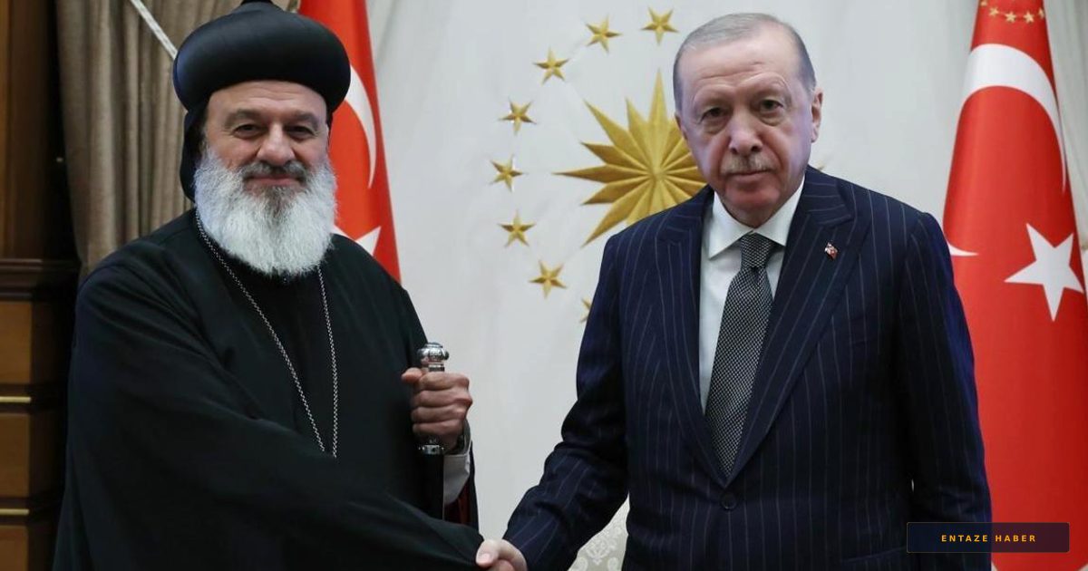 Cumhurbaşkanı Erdoğan'dan Süryani Ortodoks Kilisesi Patriği'ne Kabul