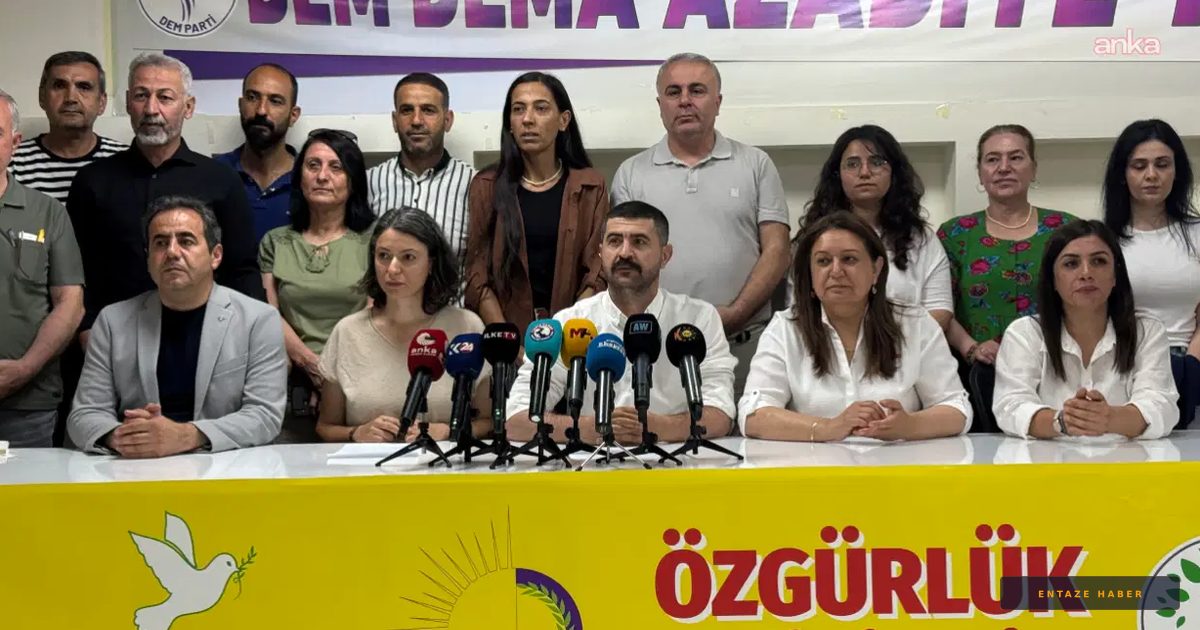 DEM Parti'den Diyarbakır'da Kritik Miting Kararı: Tarih ve Detaylar Belli Oldu