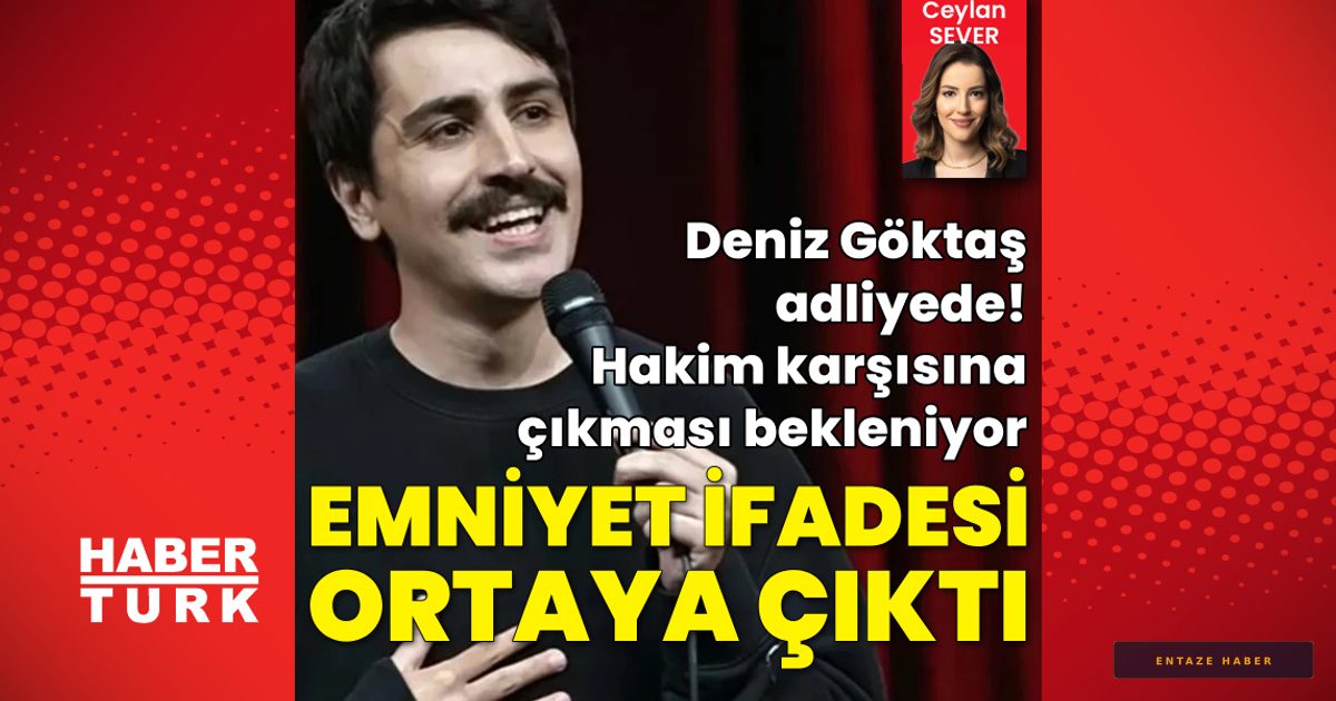 Komedyen Deniz Göktaş Hakkında Soruşturma: Adliyede İfade Verdi