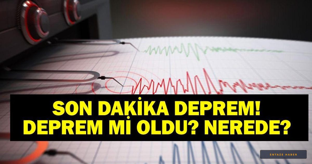 13 Temmuz Deprem Raporu: Muğla Datça'da Korkutan Sarsıntı!