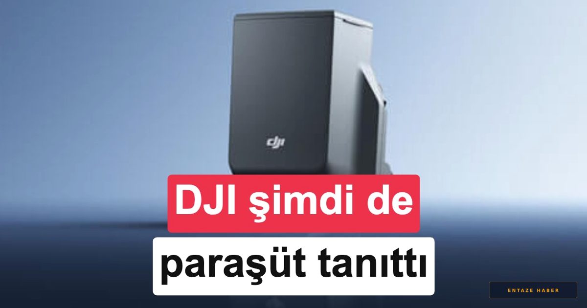 DJI’dan Drone’ları Kurtaracak Hamle: 1050 Dolarlık AP100 Paraşüt Sistemi Tanıtıldı