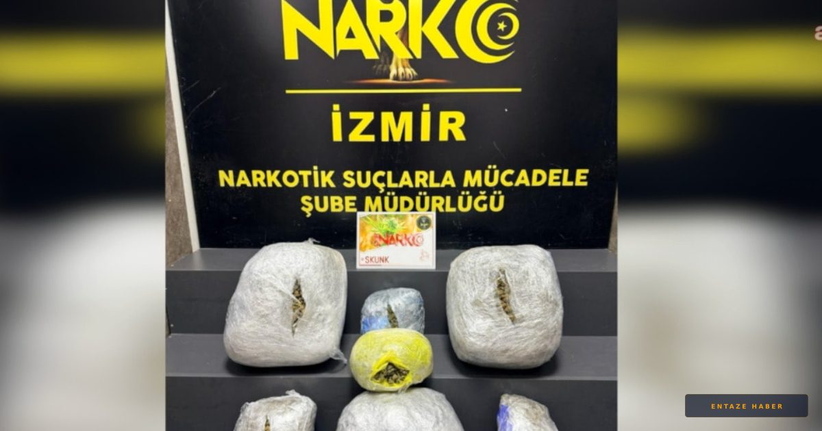 İzmir'de Narkotik Operasyonu: 15 Kilogram Uyuşturucuyla Yakalandılar