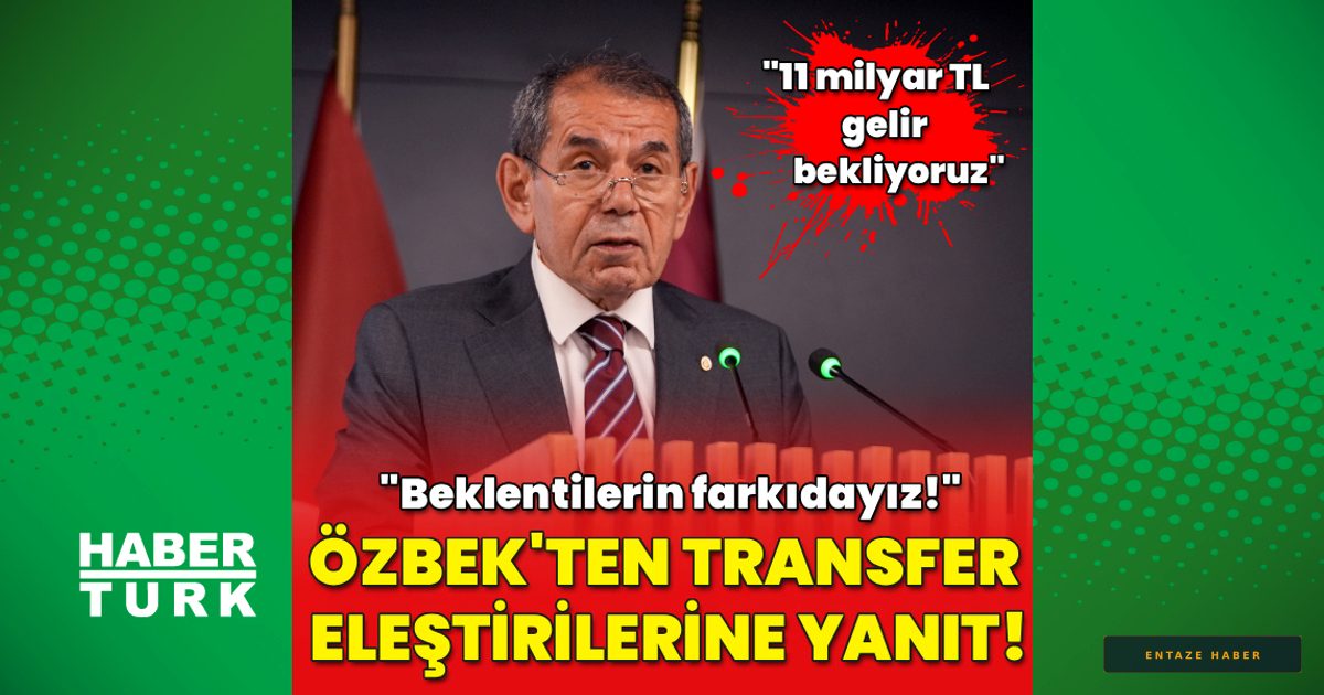 Dursun Özbek'ten Transfer Tepkisi: Bizim İçin Önemli Olan Gün Değil, Katkı!