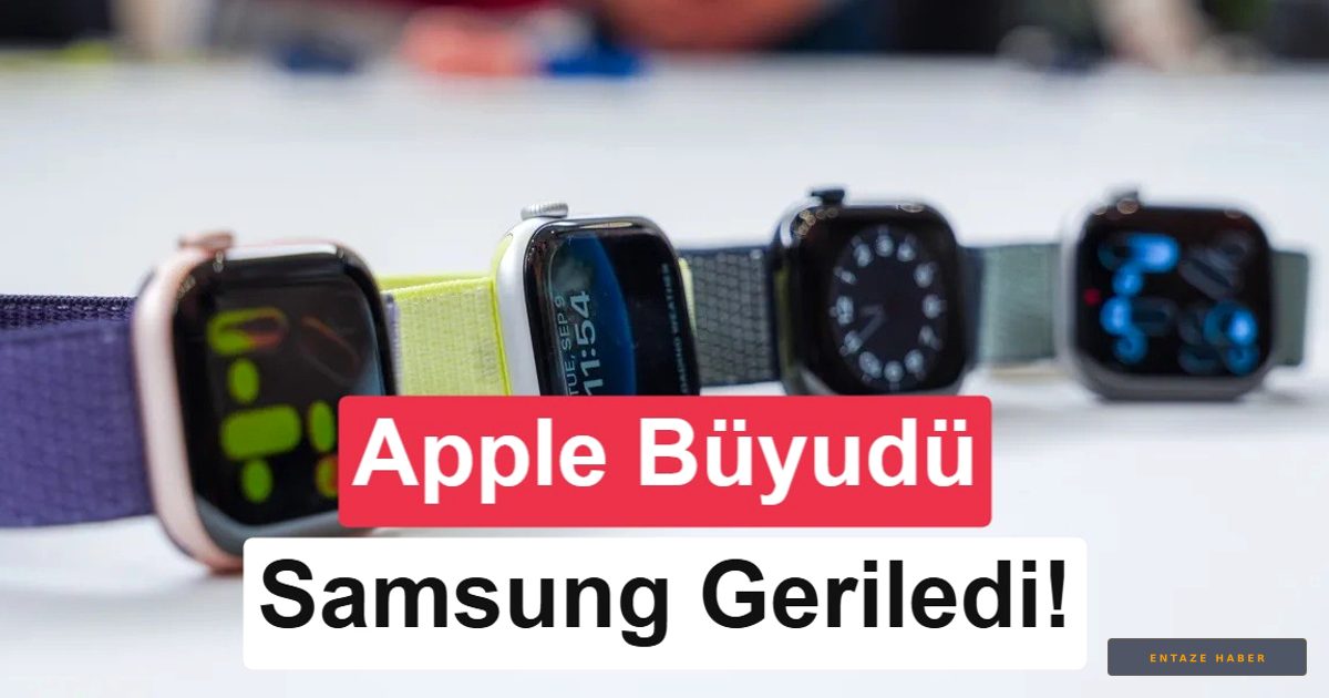 Akıllı Saat Pazarında Devlerin Savaşı: Liderlik Koltuğu Yine Sahibini Buldu