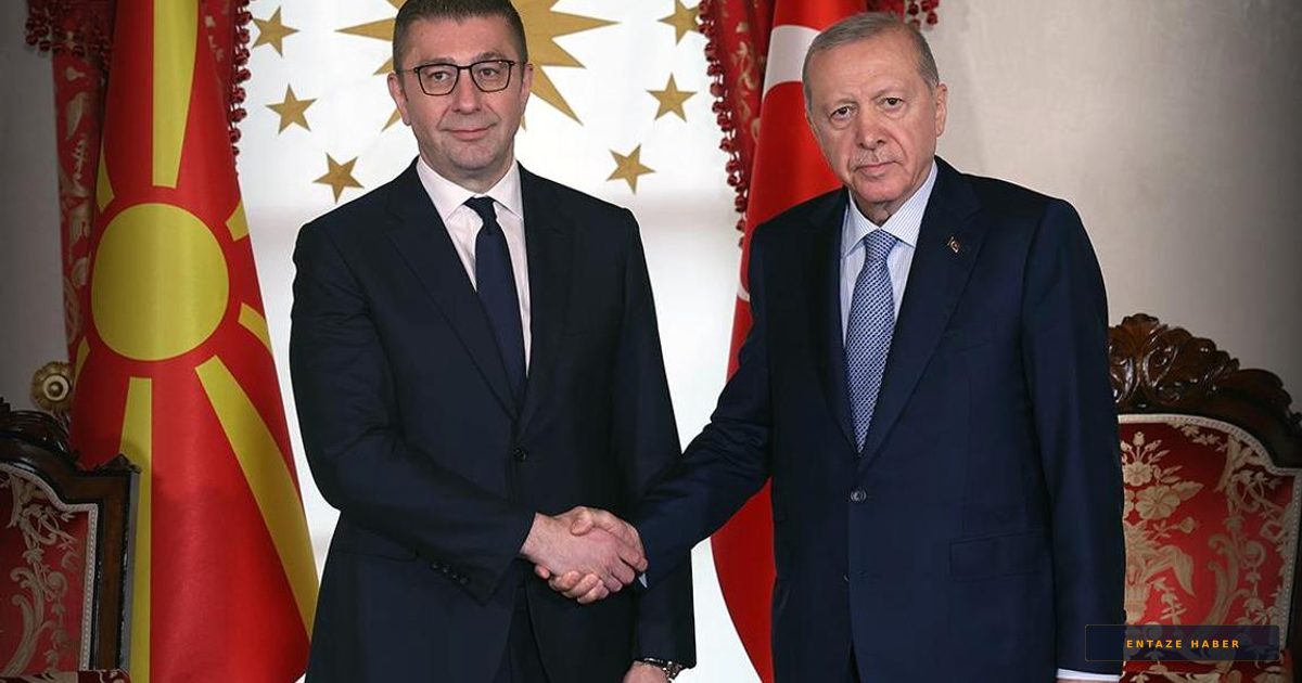 Erdoğan'dan Dolmabahçe'de Kritik Zirve: Kuzey Makedonya Başbakanı Mickoski ile Görüşme