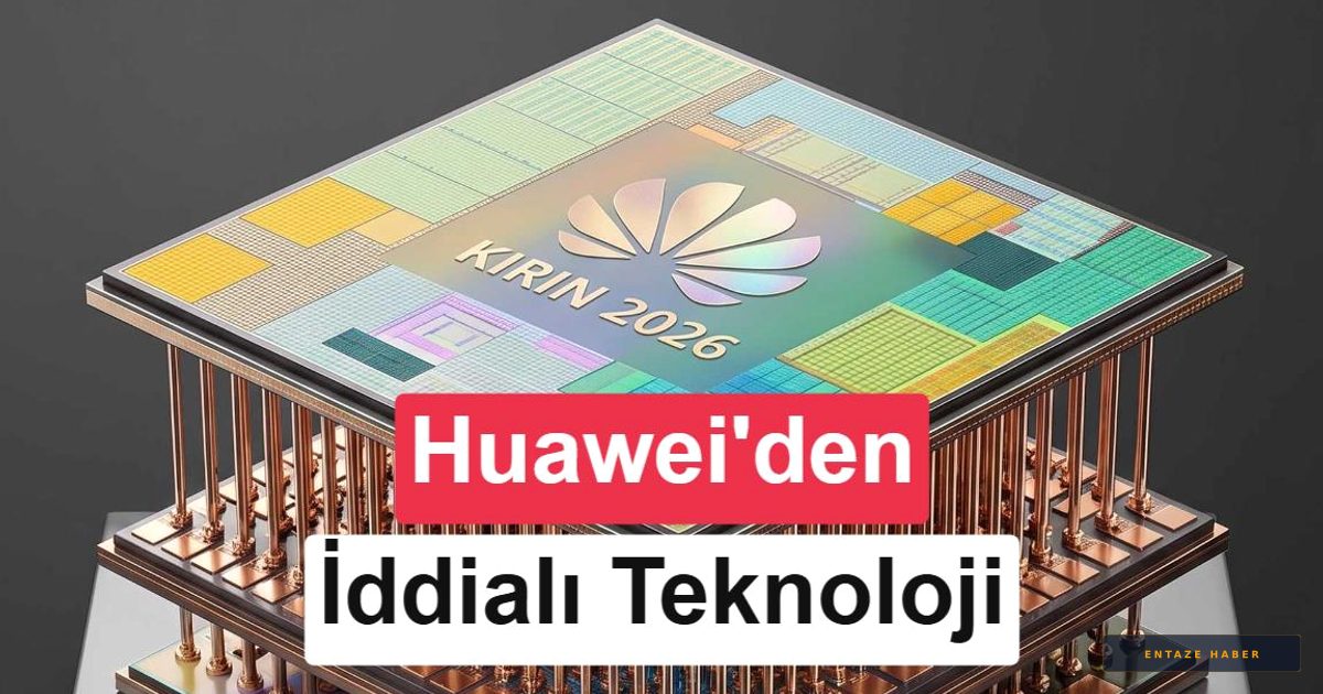 Huawei'den Yaptırım Engelini Aşacak Devrim: Kirin 2026'da 3D İstifleme Dönemi