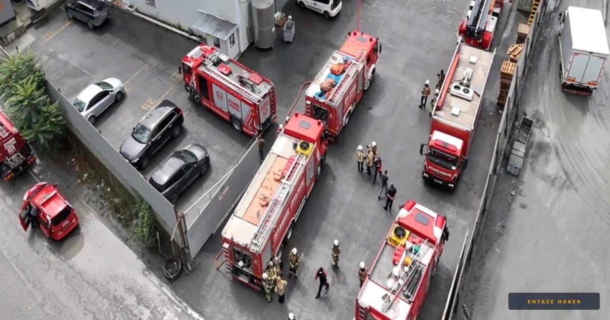 Kemerburgaz'da Kimyasal Alarm: Fabrikada Tehlikeli Tepkime Paniği