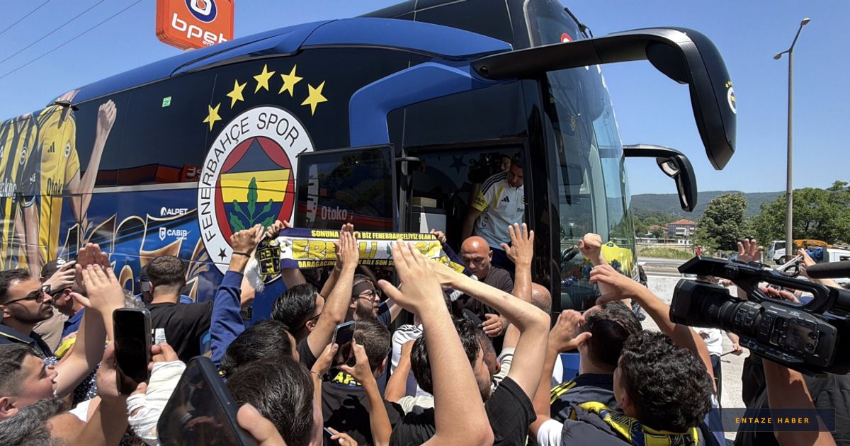 Fenerbahçe Düzce’de: Sarı-Lacivertli Kafileye Muhteşem Karşılama!